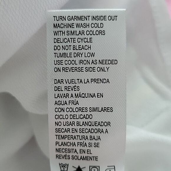 Disney Mickey & Friends Blue Pink Dolman Sleeve Sleep Shirt Size 3XL - Picture 6 of 8